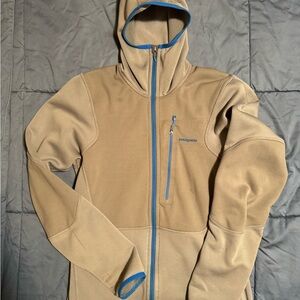 Patagonia Grey Piton Hybrid Hoody